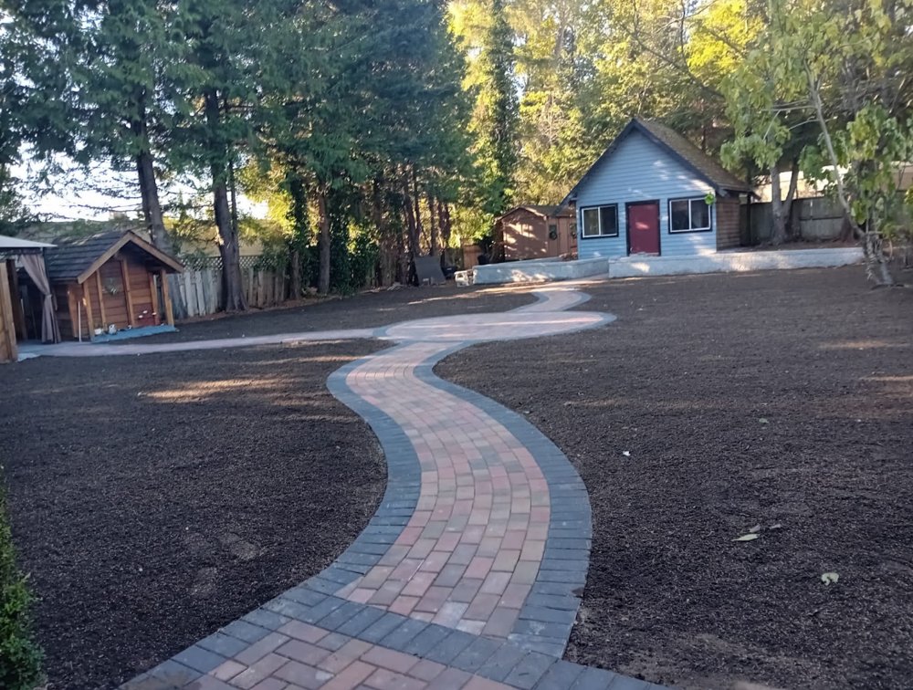 Paver patio and walkway project 2